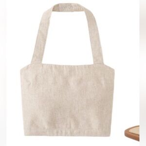 Abercrombie Linen Blend Halter Top